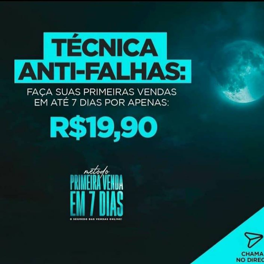 Moda PRIMEIRA VENDA EM 7 DIAS!!!