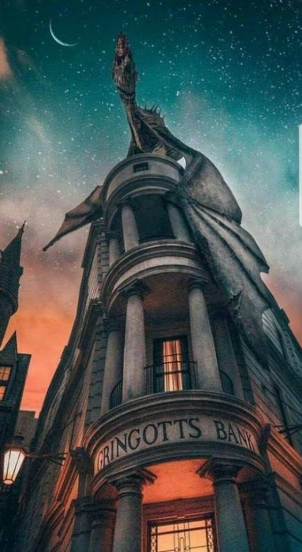 Moda Gringotts bank/ Harry Potter 