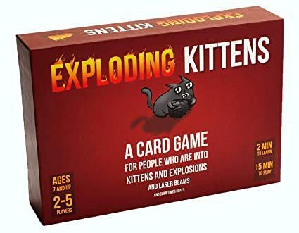 Exploding Kittens Card Game - Family-Friendly Party ... - Amazon.com