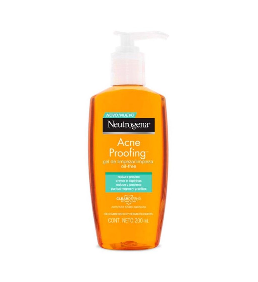 Fashion Gel de limpeza Neutrogena Acne proofing 