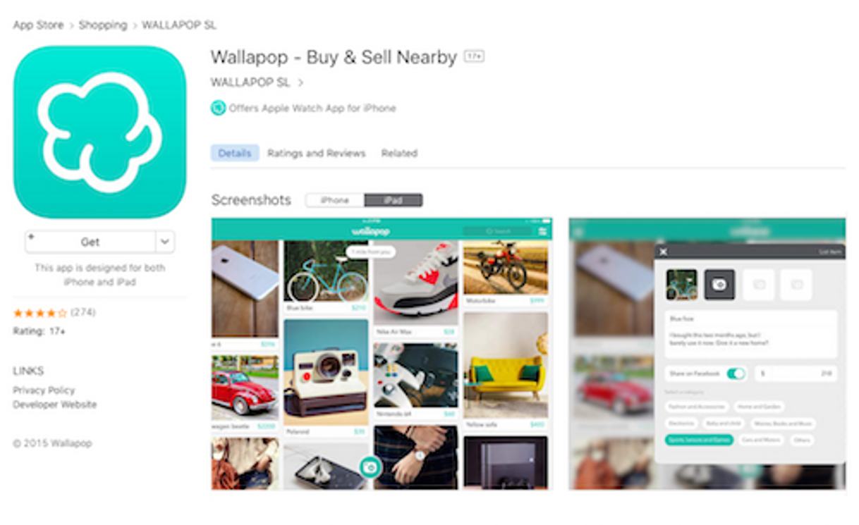 Apps Wallapop - Buy & Sell Nearby - Apps on Google Play