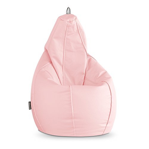 Social HAPPERS Puff Pera Polipiel Indoor Rosa XL
