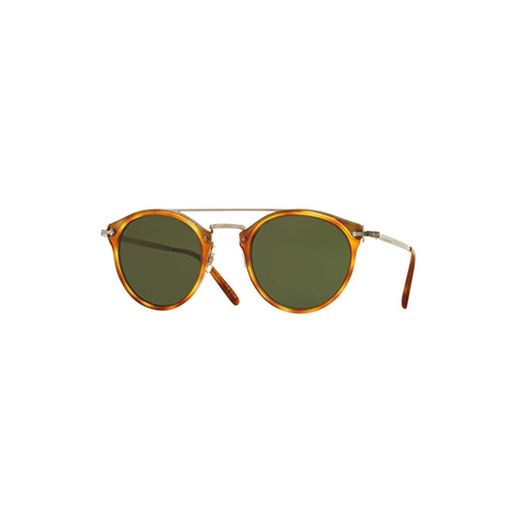 Oliver Peoples Sunglasses 5349 REMICK 148371 Brown Green 50 24 140 NEW