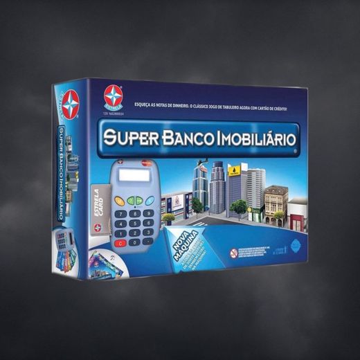 Jogo Super Banco Imobiliário Brinquedos Estrela