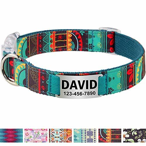 Social Collar de perro Personalizado