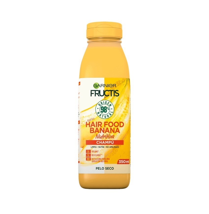 Moda Champú hair food - Banana nutritiva 