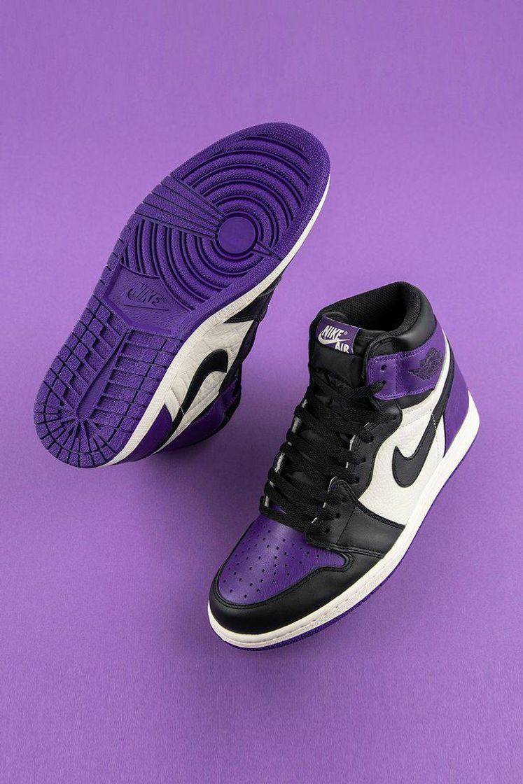 Fashion Jordan 1 court purple