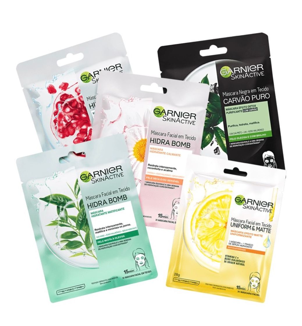 Fashion Kit Garnier SkinActive Masks