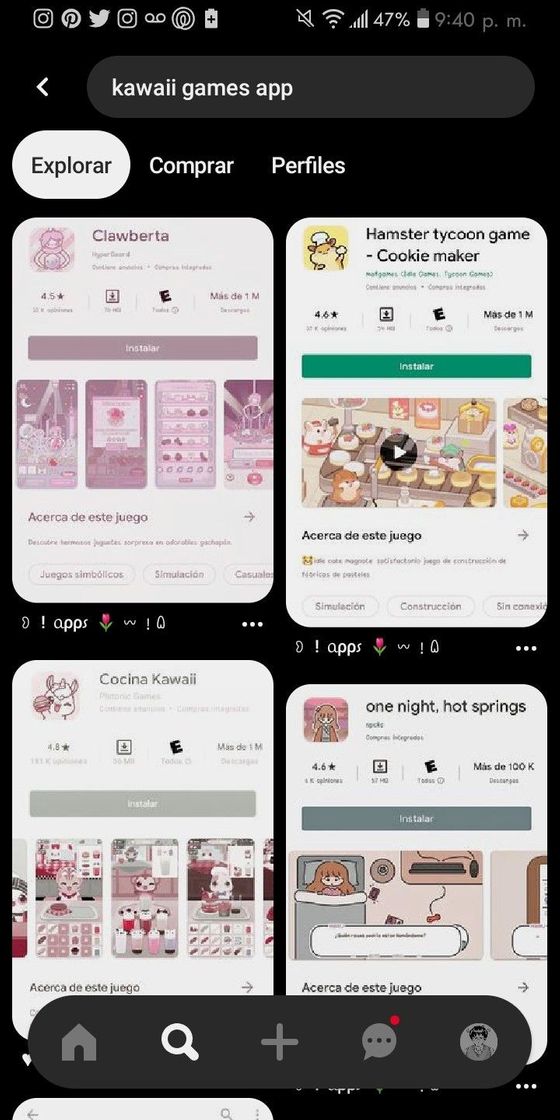 Social Kawaii games app
