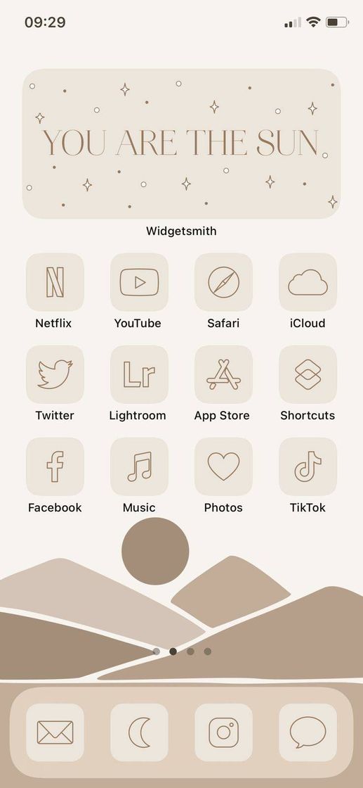 App Boho Home Screen