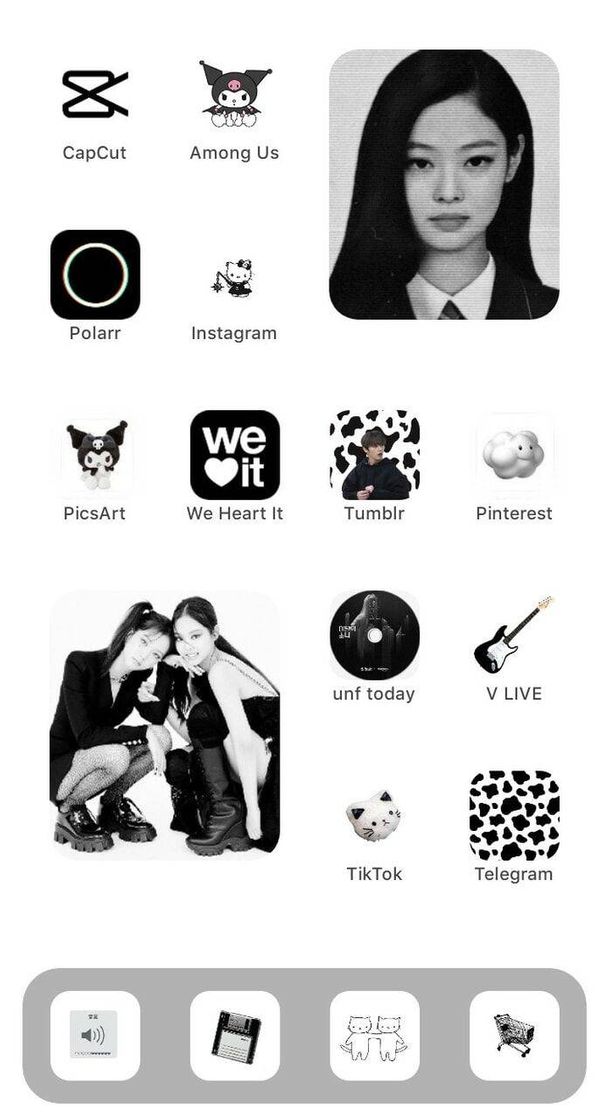 App Homescreen / Kpop 