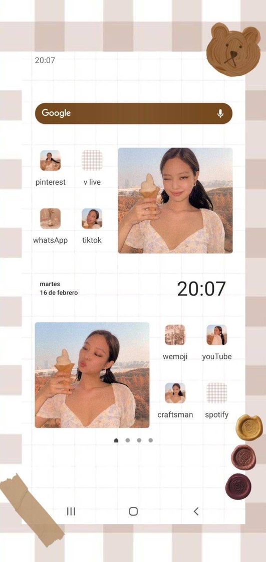 Moda ‘Jennie Homescreen’