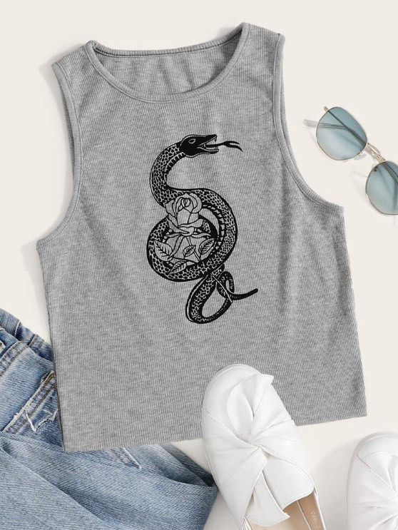 Fashion top serpiente