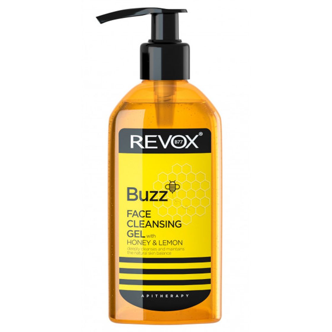 Fashion Buzz Gel de Limpieza Facial con Extracto de Miel y Limón Revox