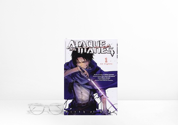 ATAQUE A LOS TITANES:01 NO REGRETS (Shojo Manga)
