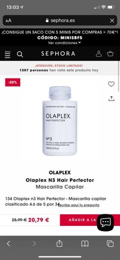 Olaplex n3 Hair Perfector - Mascarilla capilar of OLAPLEX - Sephora