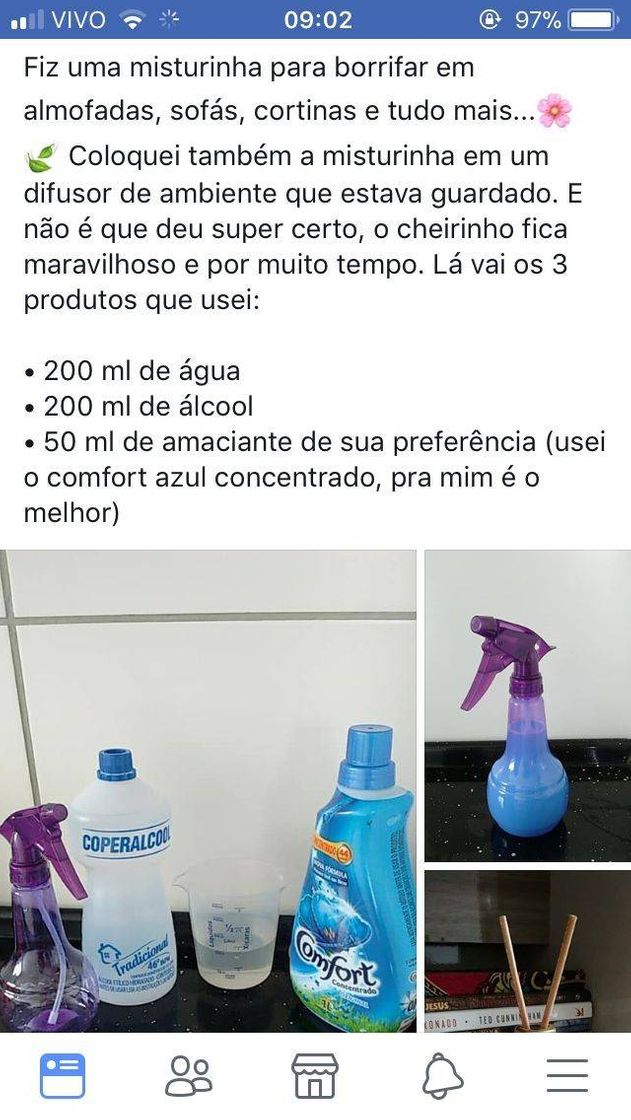 Moda Dica de limpeza