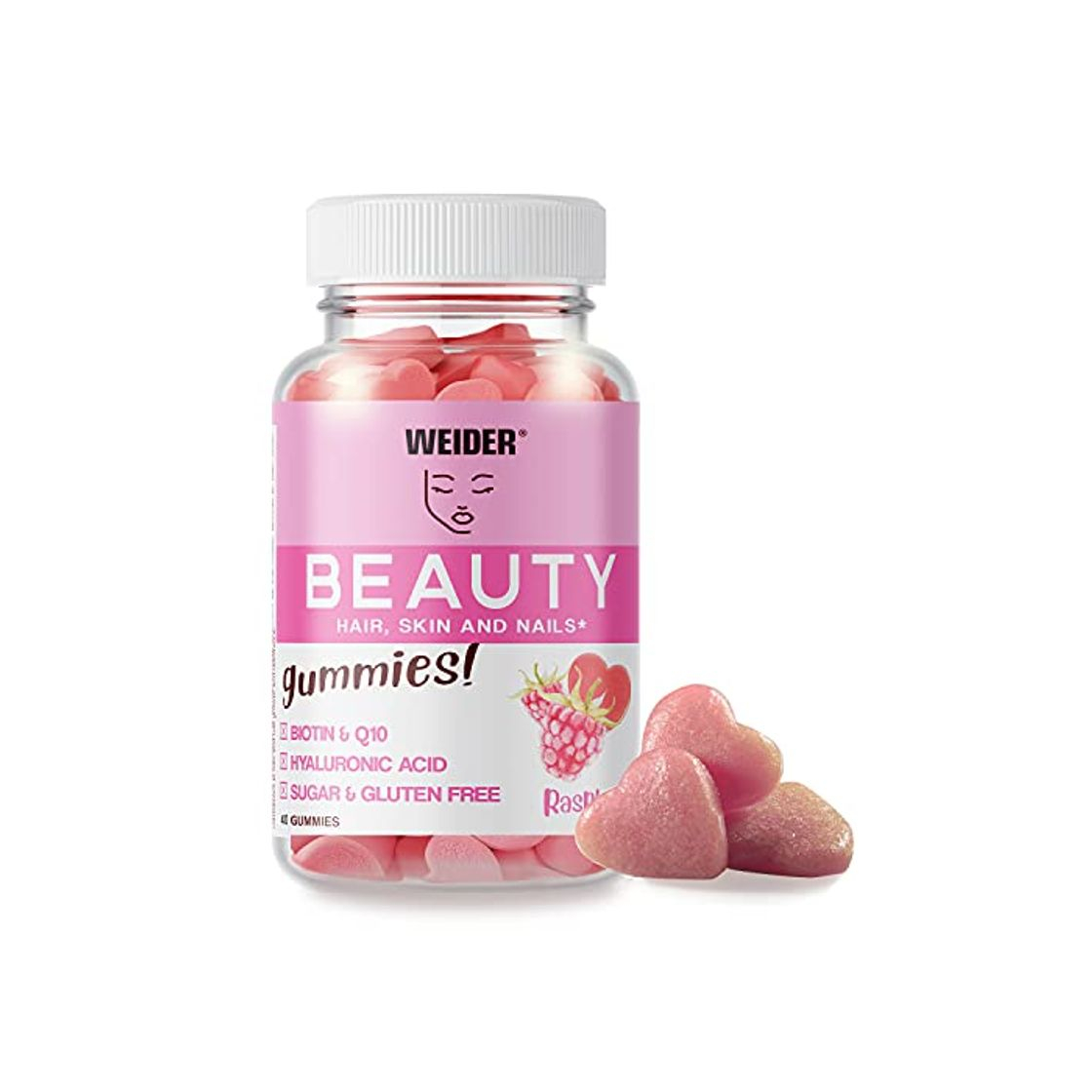 Fitness Weider Beauty Gummies. Gominolas para el cuidado de la piel