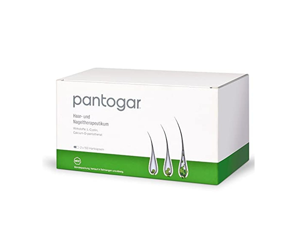 Beauty Pantogar® Pantovigar * 1 caja = 300 cápsulas * Original Merz Pharma * Fabricado en Austria UE * Remedio para el cuidado y el crecimiento del cabello y las uñas *