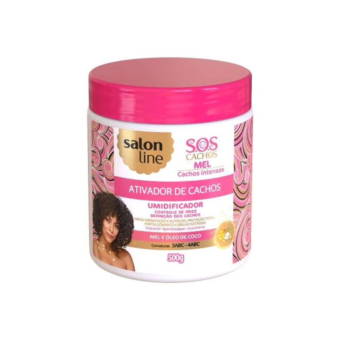 Product Ativador de Cachos Salon Line Mel 500g