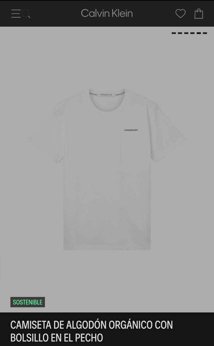 Fashion CAMISETA BLANCA Calvin Klein®