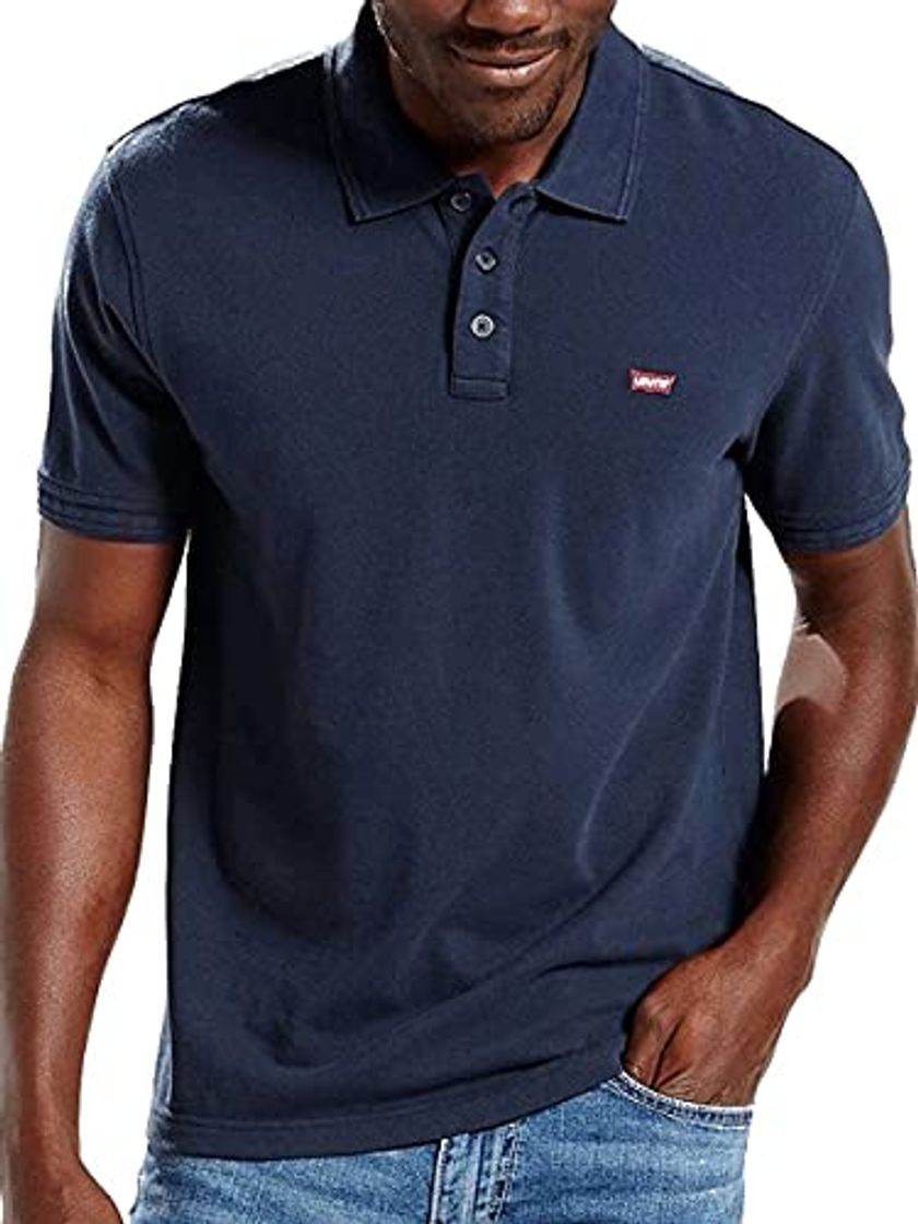 Fashion Levi's Housemark Polo Camiseta de Manga Corta