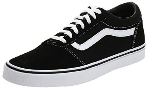 Vans Ward Canvas, Zapatillas Hombre, Negro