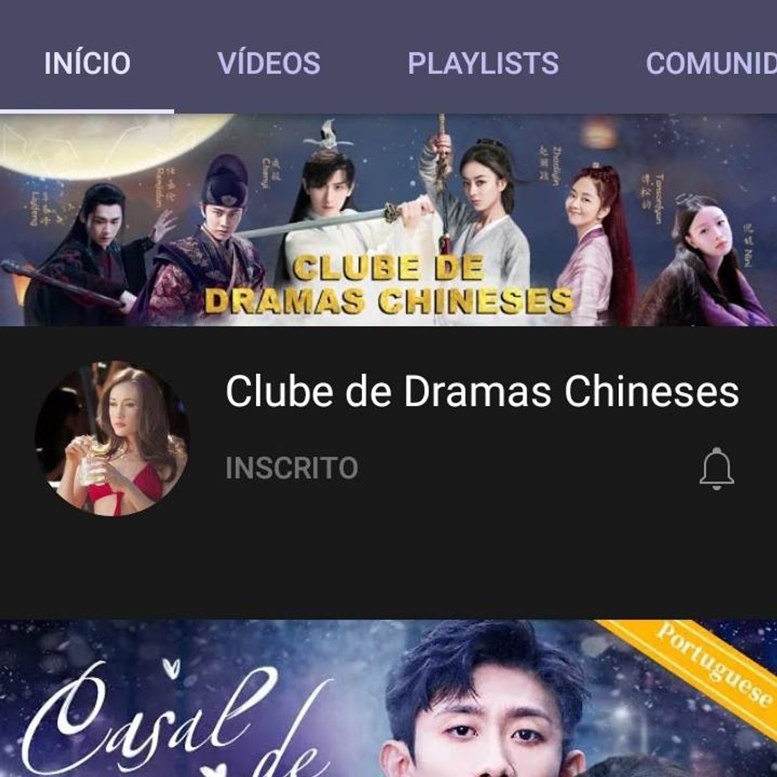 Moda Clube de Dramas Chineses 