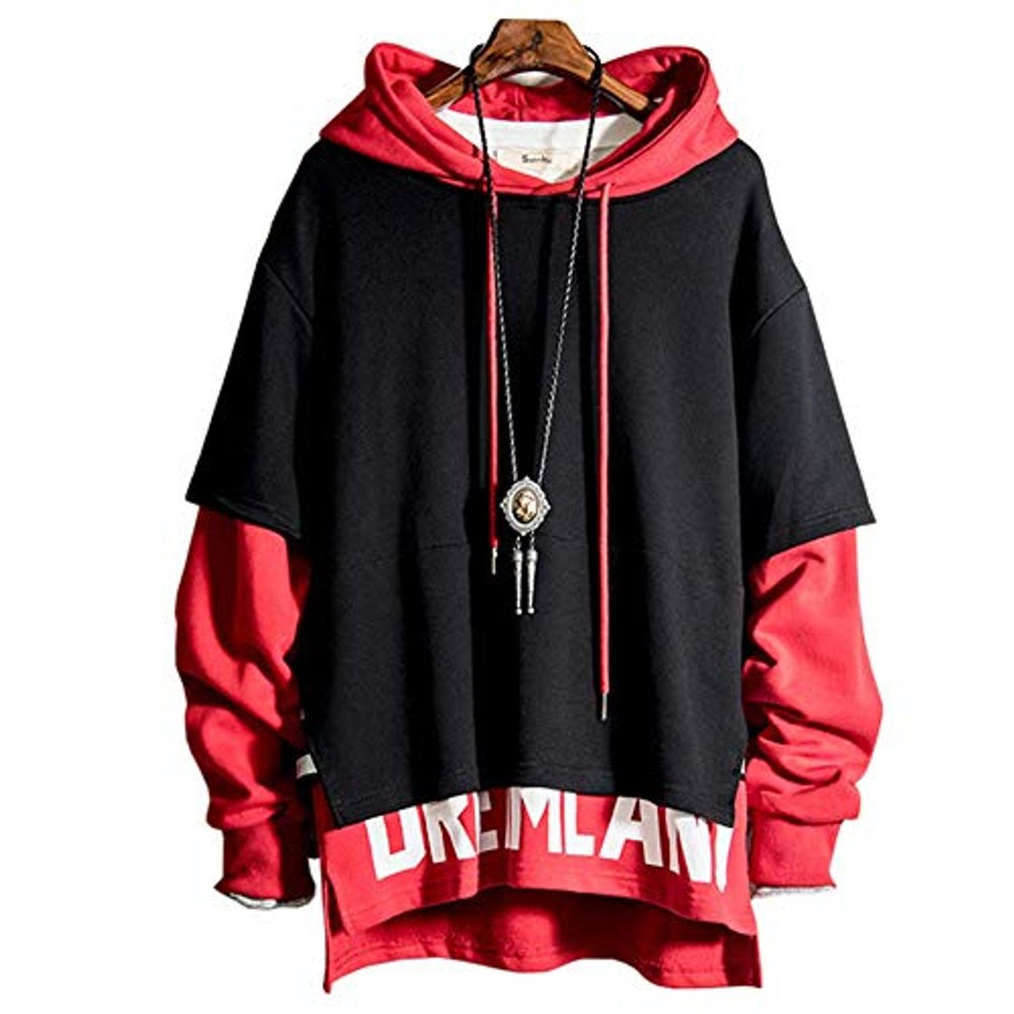 Lugar XIAOYAO Hombre Sudadera con Capucha Deportiva Manga Larga Hoodie Camisa de Entrenamiento