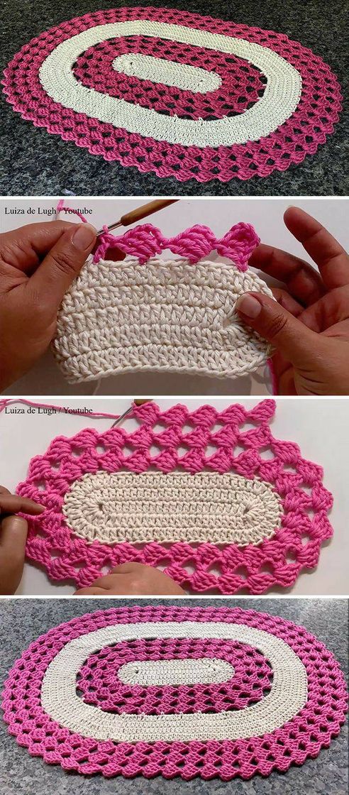 Fashion How To Crochet A Rug In Oval Shape | CrochetBeja