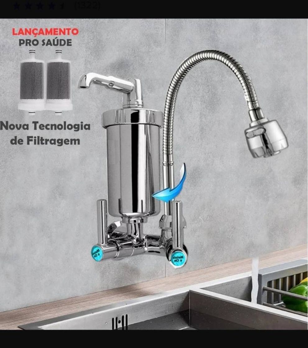 Producto Torneira Com Filtro Gourmet Pia Cozinha De Parede Metal Inox