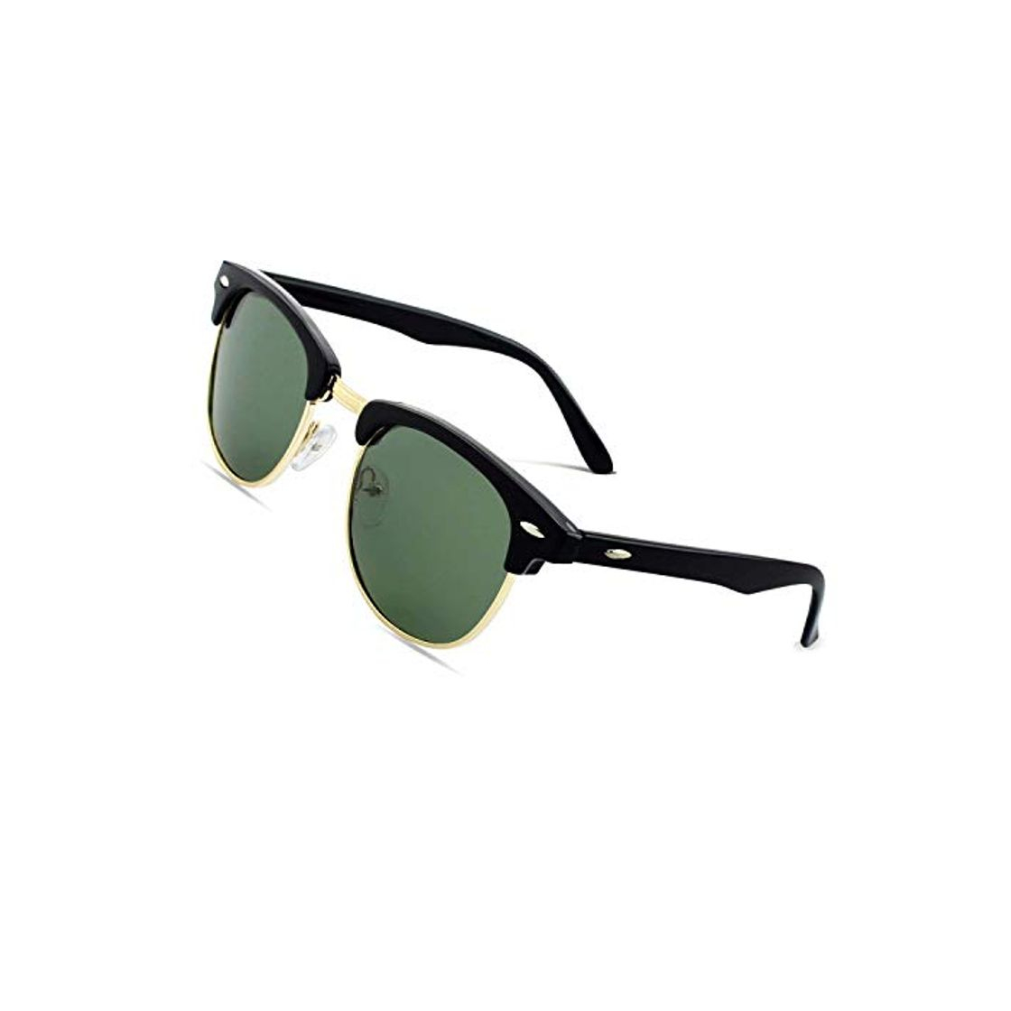 Moda CGID Gafas de sol polarizadas retro medio marco clásico para Hombre y Mujer MJ56