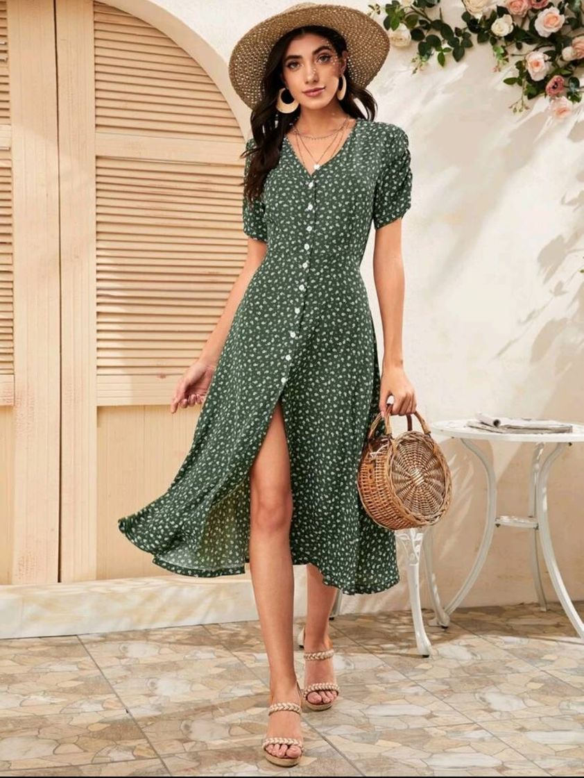 Fashion Vestido boho feminino