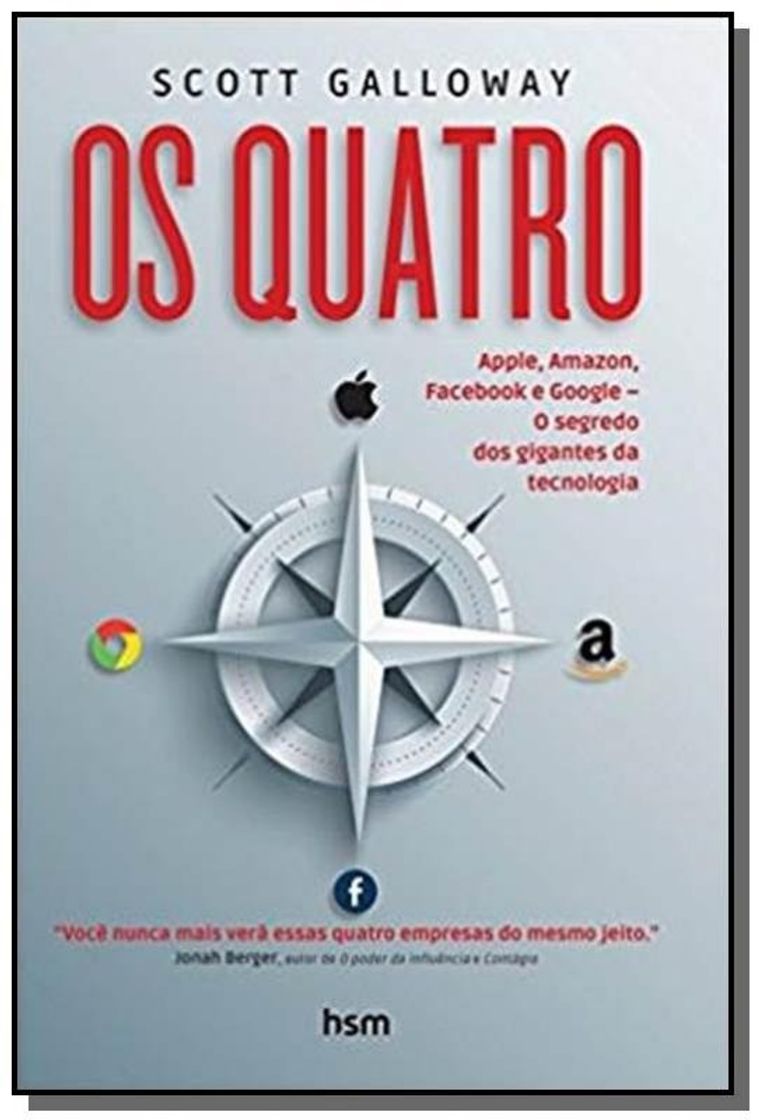 Book Os quatro - Apple, Amazon, Facebook e Google. 