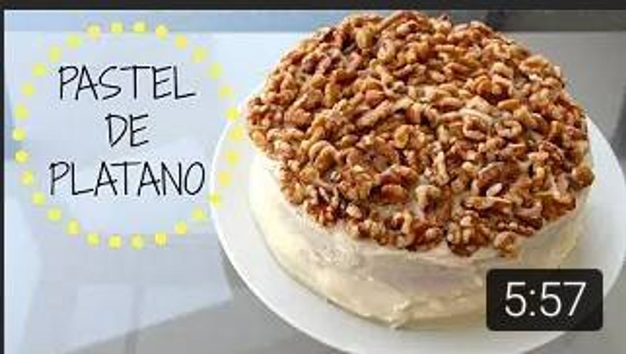 Social PASTEL/TORTA DE PLATANO CON NUEZ! - YouTube