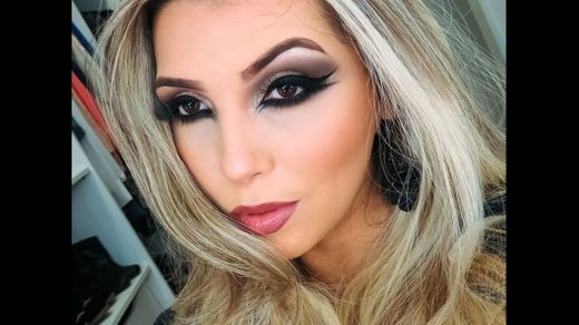 Maquiagem Árabe (Inspiração Sonjdra) - YouTube