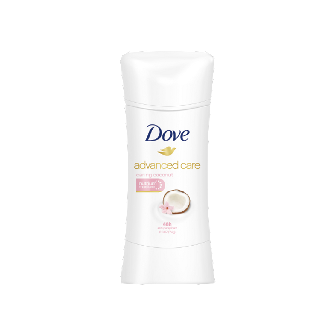 Social Dove Advanced Care Caring Coconut Antiperspirant & Deodorant