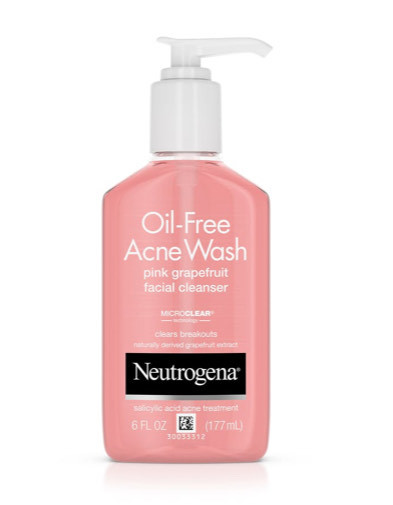 Social Pink Grapefruit Acne Face Wash & Cleanser with Vitamin C & S