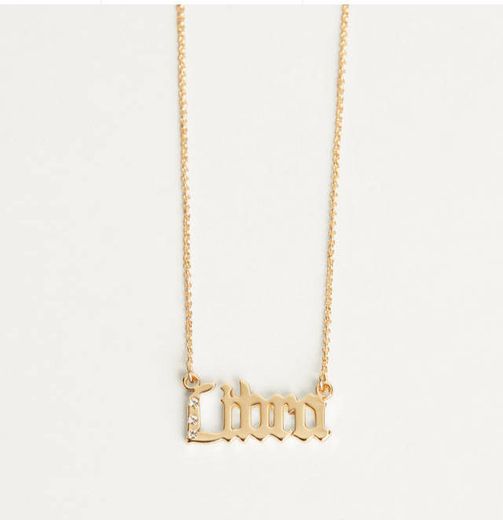 Collar zodiaco Libra