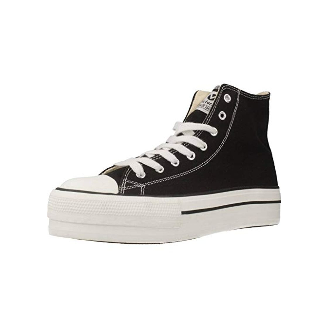 Social VICTORIA 1101 Zapatilla Bota Basket Plataforma Negro