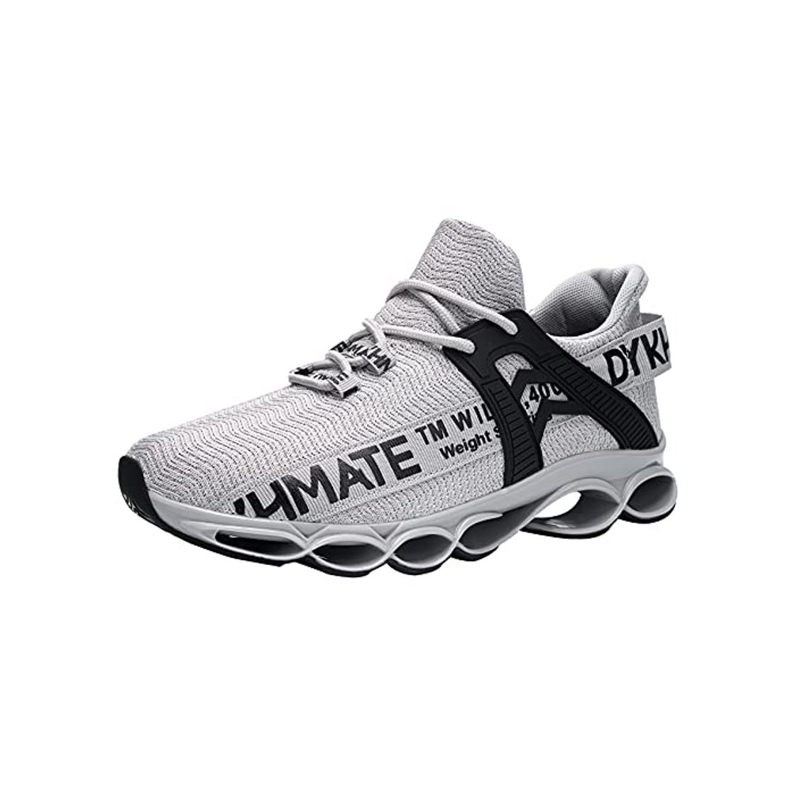 Social DYKHMATE Zapatillas de Deporte Hombres Mujer Running Zapatos para Correr Antishock Gimnasio