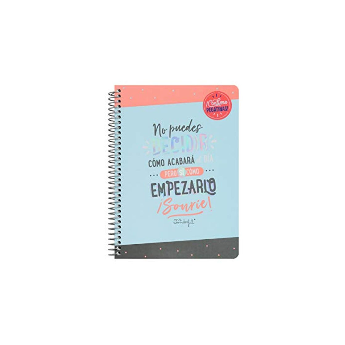 Social Mr. Wonderful Libreta pequeña-No Puedes decidir cómo