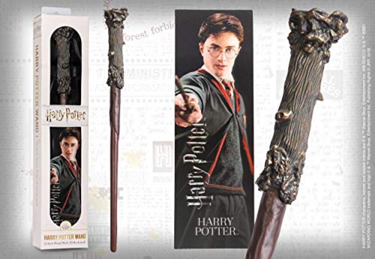 Product The Noble Collection Harry Potter PVC Wand y Prismatic Bookmark