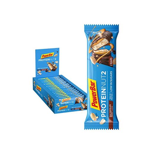 PowerBar Protein Nut2 Milk Chocolate Peanut 18x