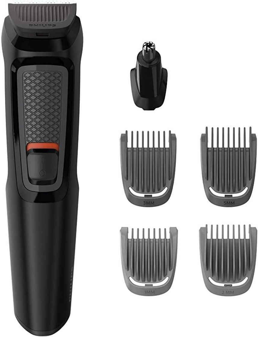 Moda Aparador de Pelos, Philips, Multigroom MG3711/15, Preto e Ci