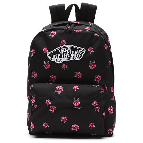 Social Mochila Vans modelo Realm A3UI61OA1 Color Roja