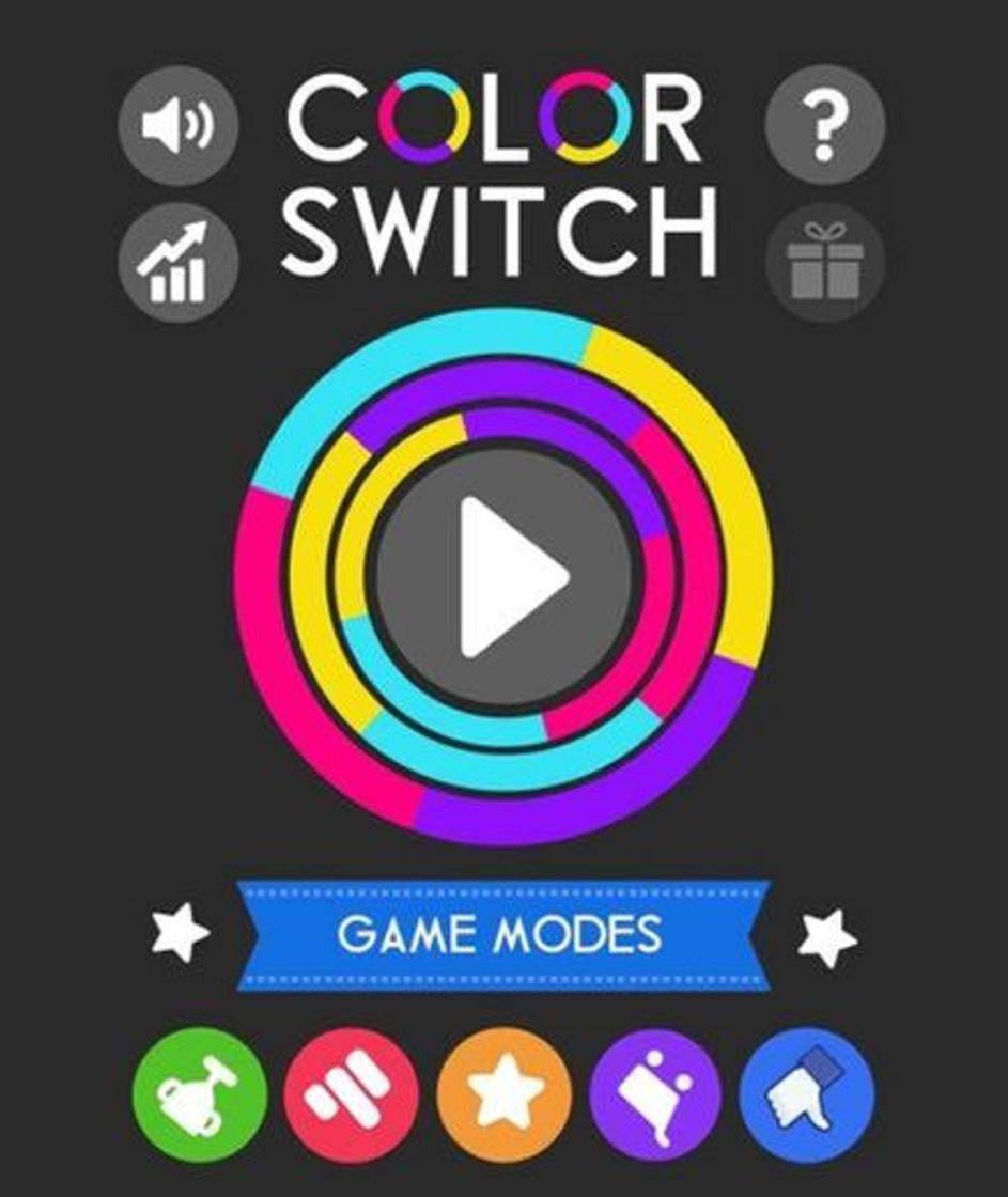 Videogames Switch Color
