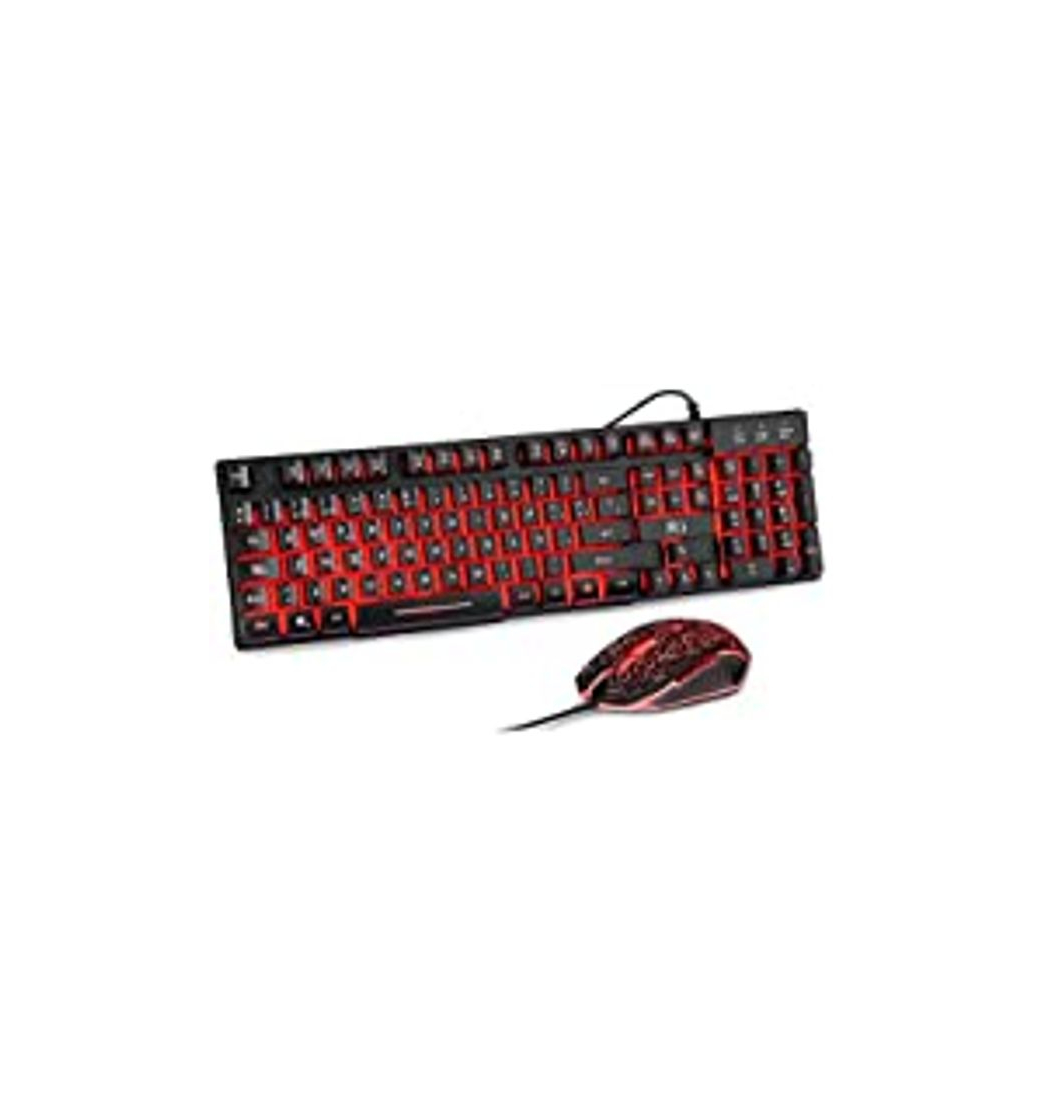 Electrónica Rii RK108 Packs de Teclado y Ratón Gaming