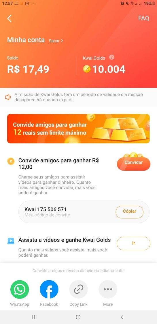 Moda App pagando e com saques na hora,apenas pra assistir vídeo