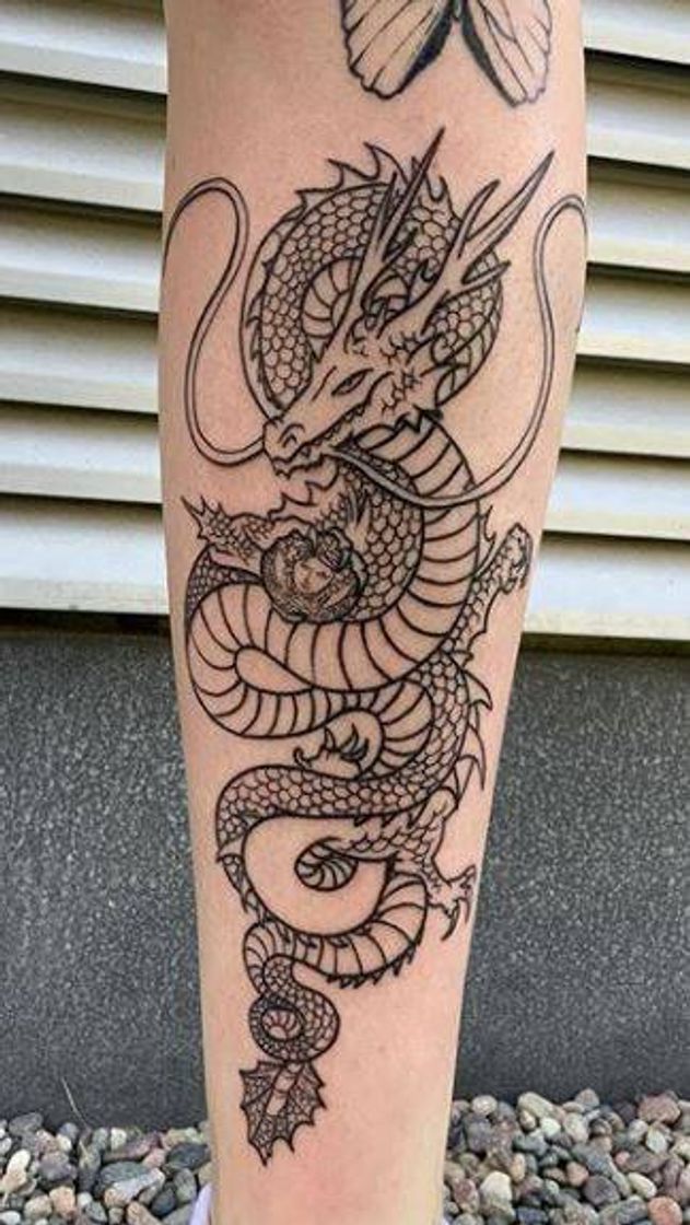 Moda Dragon tattoo 